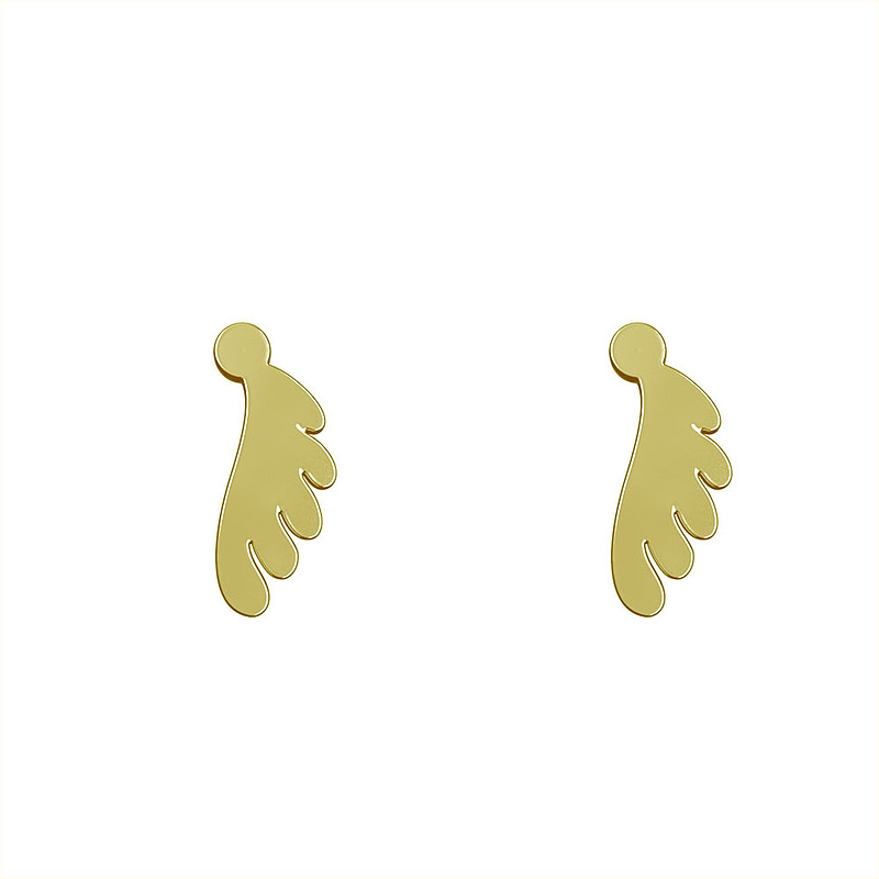 گوشواره طلا مدل پر کد GA13440