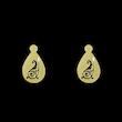 گوشواره طلا مدل هندسی کد GA13466