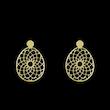 گوشواره طلا مدل هندسی کد GA13656