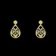 گوشواره طلا مدل هندسی کد GA13973