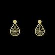 گوشواره طلا مدل تارعنکبوت کد GA13985