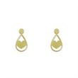 گوشواره طلا مدل قلب کد GA14303