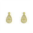 گوشواره طلا مدل هندسی کد GA14747
