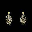 گوشواره طلا مدل هندسی کد GA14754