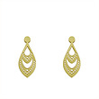 گوشواره طلا مدل هندسی کد GA14833