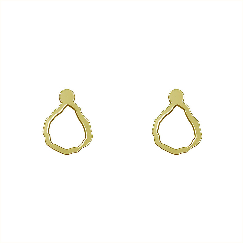 گوشواره طلا مدل هندسی کد GA14905