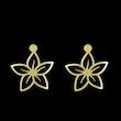 گوشواره طلا مدل گل کد GA14945