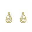 گوشواره طلا مدل هندسی کد GA15168