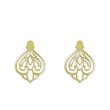 گوشواره طلا مدل هندسی کد GA15187