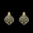 گوشواره طلا مدل هندسی کد GA15187