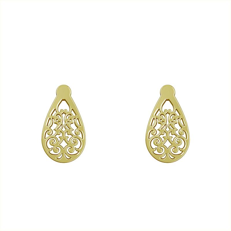 گوشواره طلا مدل هندسی کد GA15192