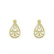 گوشواره طلا مدل هندسی کد GA15198