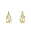 گوشواره طلا مدل هندسی کد GA15200