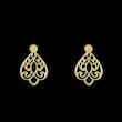 گوشواره طلا مدل هندسی کد GA15217