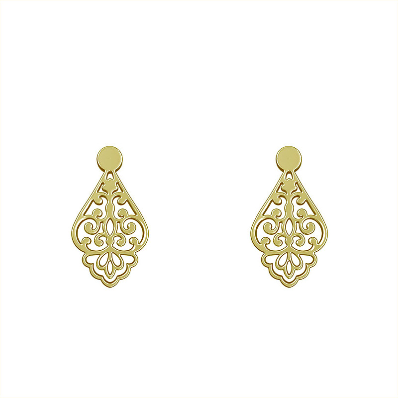گوشواره طلا مدل اسلیمی کد GA15303