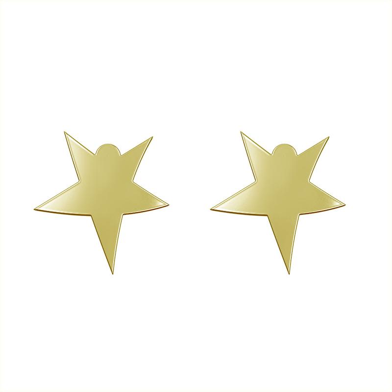 گوشواره طلا مدل ستاره کد GA15366