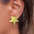 گوشواره طلا مدل ستاره کد GA15366