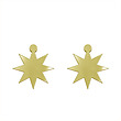 گوشواره طلا مدل ستاره کد GA15367