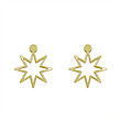 گوشواره طلا مدل ستاره کد GA15428