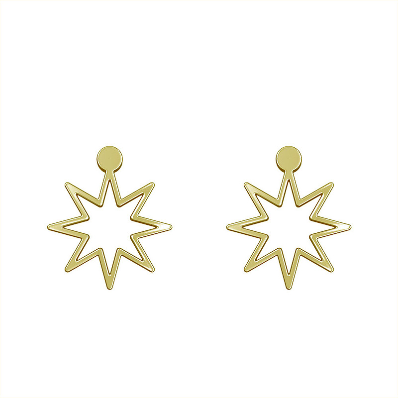 گوشواره طلا مدل ستاره کد GA15428