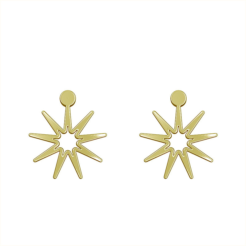 گوشواره طلا مدل ستاره کد GA15432