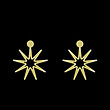 گوشواره طلا مدل ستاره کد GA15432