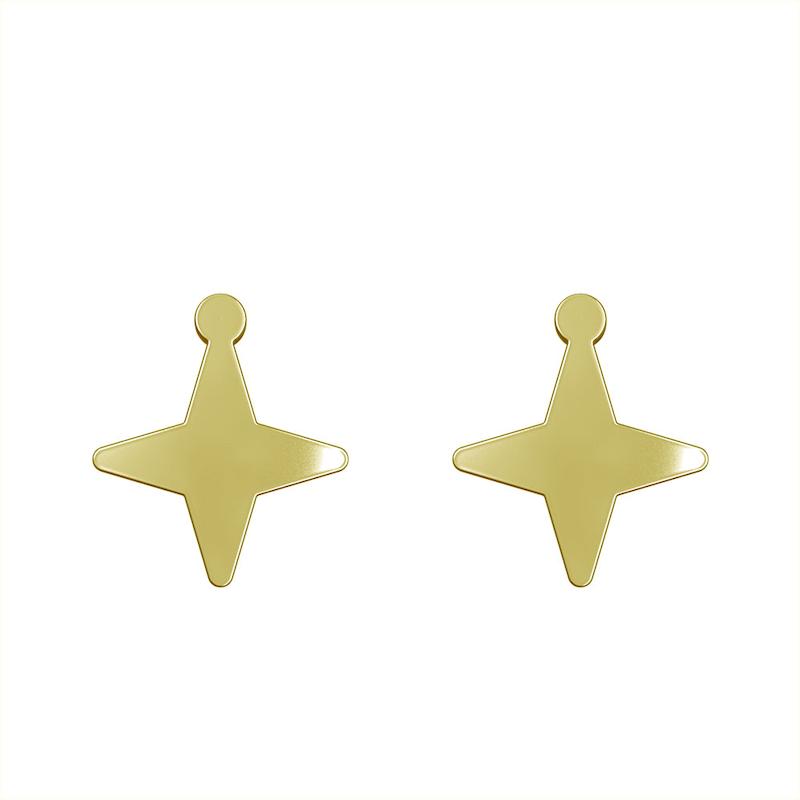 گوشواره طلا مدل ستاره کد GA15551