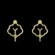 گوشواره طلا مدل درخت کد GA15803