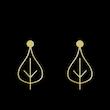 گوشواره طلا مدل برگ کد GA15874
