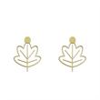 گوشواره طلا مدل برگ کد GA15894