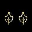 گوشواره طلا مدل برگ کد GA15900