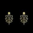 گوشواره طلا مدل برگ کد GA15918