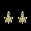 گوشواره طلا مدل برگ کد GA15935