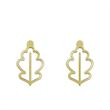 گوشواره طلا مدل برگ کد GA15943