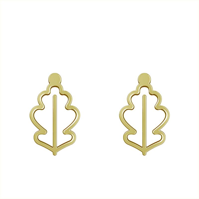 گوشواره طلا مدل برگ کد GA15943