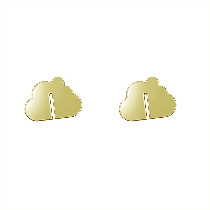 گوشواره طلا مدل برگ کد GA15949