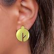 گوشواره طلا مدل برگ کد GA15952