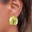 گوشواره طلا مدل برگ کد GA15953