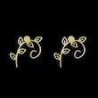 گوشواره طلا مدل برگ کد GA15959