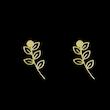 گوشواره طلا مدل برگ کد GA15964