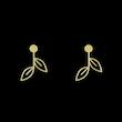 گوشواره طلا مدل برگ کد GA15974