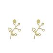 گوشواره طلا مدل برگ کد GA15981