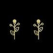 گوشواره طلا مدل برگ کد GA15990