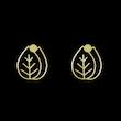 گوشواره طلا مدل برگ کد GA16026