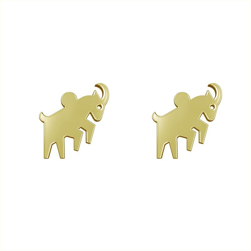 گوشواره طلا مدل گوزن کد GA16057