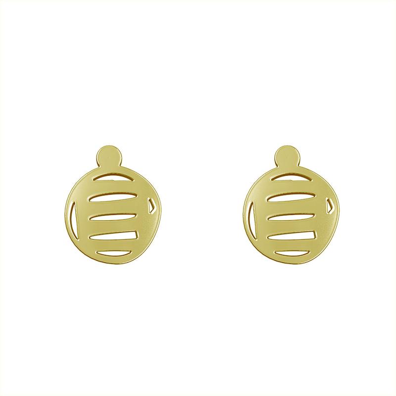 گوشواره طلا مدل هندسی کد GA16157