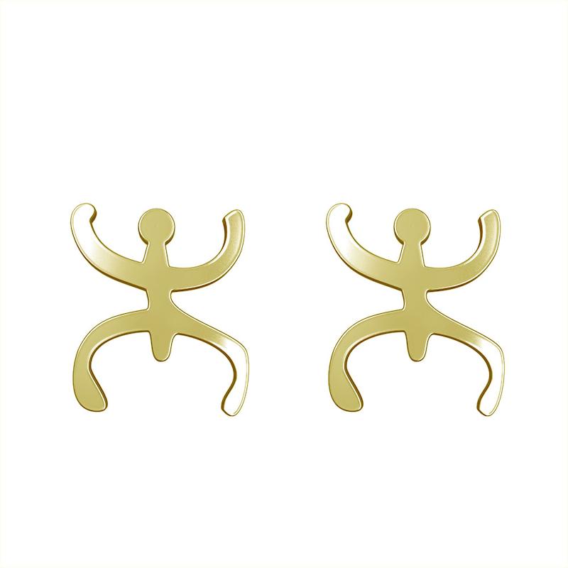 گوشواره طلا مدل هندسی کد GA16208