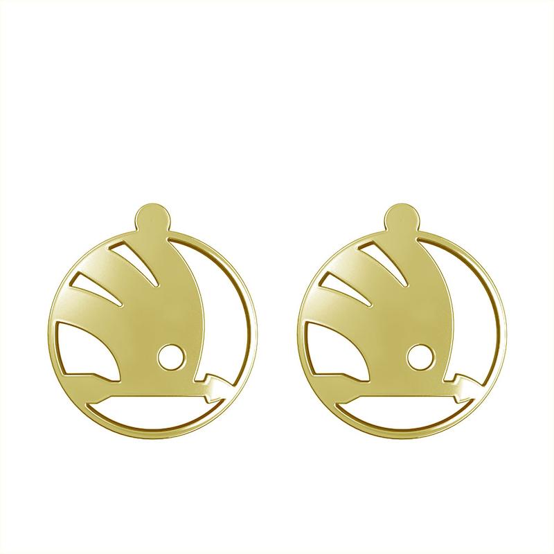 گوشواره طلا مدل هندسی کد GA16230