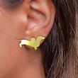 گوشواره طلا مدل سگ کد GA16395