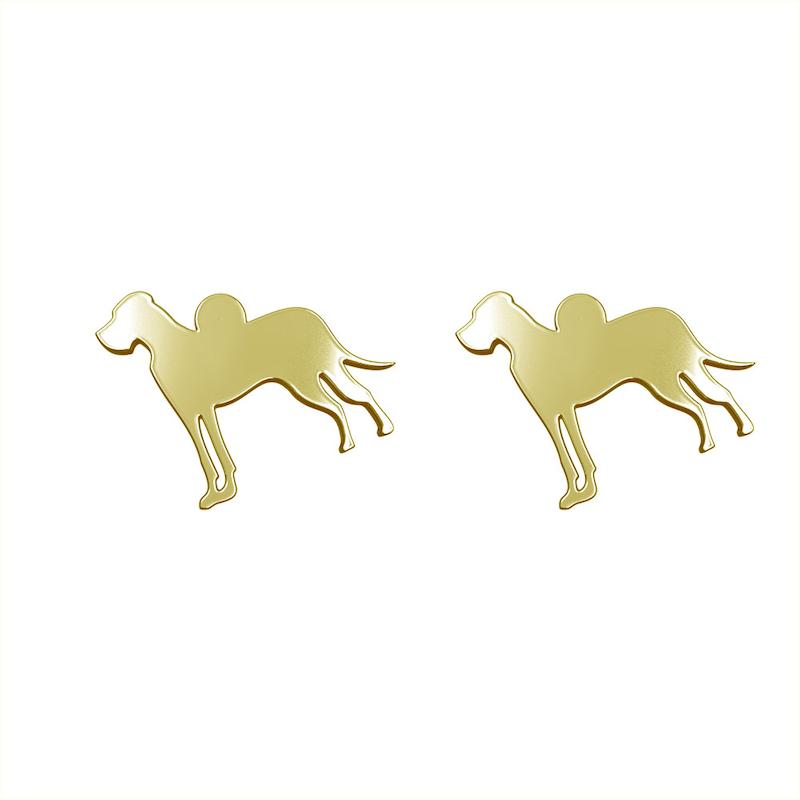 گوشواره طلا مدل سگ کد GA16516